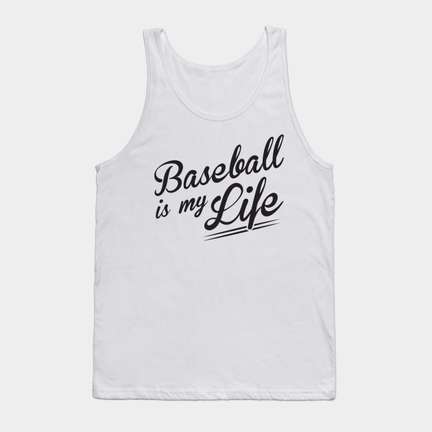 Baseball is my life Tank Top by nektarinchen
